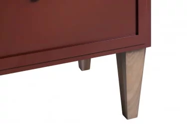 Тумба прикроватная Нортон кармин Нортон (ТП) Кармин / Norton Norton
