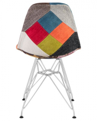 Стул обеденный ДОБРИН ДСР (ножки хром, цвет мозайка) 4 шт / DOBRIN DSR