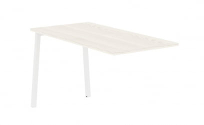 Брифинг-приставка ЕДИС ЕЛБ 1367 Ясень Траун Белый / EDIS ELB