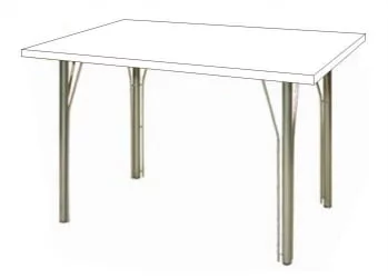 Обеденный стол З 500 (металлик) / Z