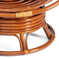 Кресло-качалка ПАПАСАН/ПАПАСАН в 23/01 Б /без подушки/ 115х78х104 см, Пекан (орех) / PAPASAN/ПАПАСАН w B Pecan