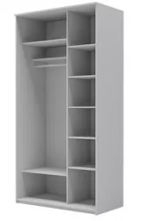 Шкаф-купе эконом Хит-23-14-15 Ясень шимо светлый