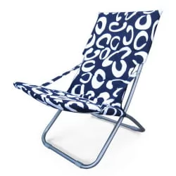 Кресло складное Белла-1 CХО-134Б-1Х-1Е Блуе / CHO-134B-1H-1E Blue