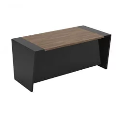 Стол письменный с глянцевой панелью АСТИ АСТ33911043 Дуб Черный / ASTI AST33911043