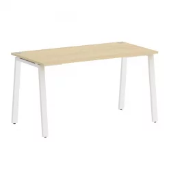 Стол письменный ХОМЕ ОФФИCЕ ВР.СП-3-138.А Акация Лорка/Белый металл / HOME OFFICE VR.SP-3-138.A