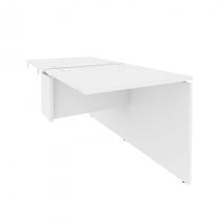 Стол-приставка двойной к опорным элементам ОНИКС О.Д.СПР-0.8 Белый Бриллиант / ONIX O.D.SPR-0.8