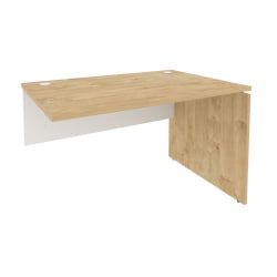 Наборный элемент рабочей станции ОНИКС О.1.НРС-2.8 Тиквуд Светлый/Белый / ONIX O.1.NRS-2.8