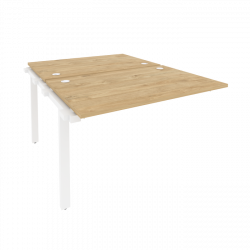 Наборный элемент рабочей станции на м/к ОНИКС О.М-2.НРС-2.8 Тиквуд Светлый/Белый / ONIX O.M-2.NRS-2.8