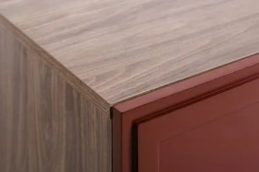 ТВ тумба Нортон (ТВ) Кармин / Norton