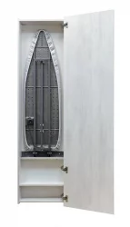 Шкаф со встроенной гладильной доской Ирон Бокс Еко (правый) Беленый дуб / Iron Box Eco