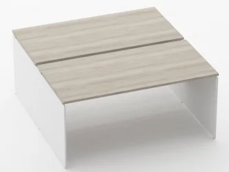 Рабочий модуль Дека ЛДСП каркас 75.165.16 Дуб Сантана светлый/Белый / Deka