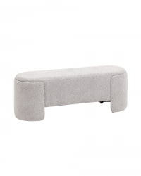 Банкетка Такс букле Светло-серый / Taks