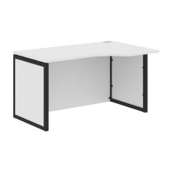 Стол письменный правый КСТЕН-КП КСКПCЕТ 149Х Р Белый Антрацит / XTEN-QP XQPCET 149H R