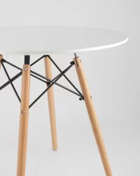 Маленький обеденный стол ДСВ Д80 Белый / DSW D80