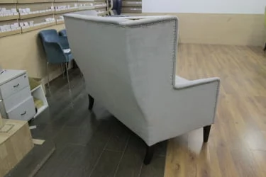 Диван с деревянными ножками Гвинз Серый