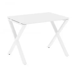 Стол рабочий ЛОФТ ВР.Л-СРКС-1.7 Металл белый Белый Бриллиант / LOFT VR.L-SRX-1.7