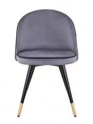 Стул Габи ЛУКС велюр Серый / Gabi LUX