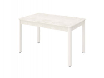 Обеденный стол Орфей 45 Бетон Крем-Белый Шпон