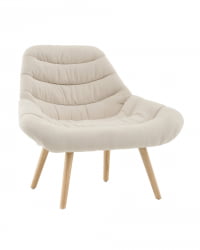 Кресло Олби Страйпс белый