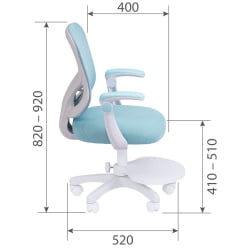 Детское кресло CХАИРМАН КИДС CХ106 Голубой / CHAIRMAN KIDS CH106