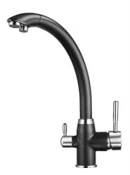 Смеситель ГРАНУЛА 2167 Черный / GRANULA