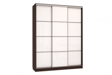 Шкаф-купе Бассо 2-600 СК-01Б04.Х венге/белый / SK-01B04.H