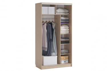 Шкаф Рио 1-600 Амели СК-04Р30 дуб млечный / SK-04R30