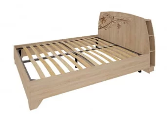 Кровать 160 на 200 Виктория-1 1600 Дуб Сонома