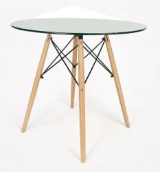 Стол обеденный СТ 011 прозрачный / ST