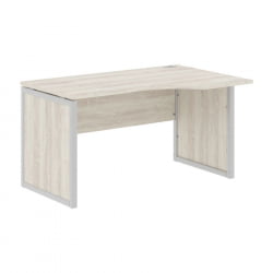 Стол письменный правый КСТЕН-КП КСКПCЕТ 149 Р Сосна Эдмонт Серый / XTEN-QP XQPCET R