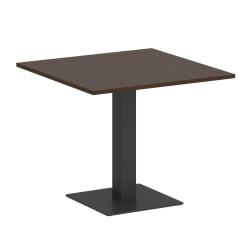 Стол журнальный квадратный ХОМЕ ОФФИCЕ ВР.СП-5-90.2 Венге Цаво/Антрацит металл / HOME OFFICE VR.SP-5-90.2