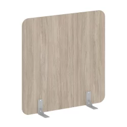 Перегородки на металлических опорах на фетровых подпятниках Р-лине ДП.Ф-120-120 Дуб Аттик / R-line DP.F-120-120