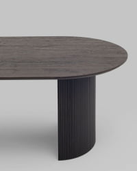 Стол обеденный Баллет 200*100*75 Темное дерево / Ballet