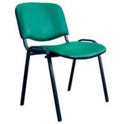 Стул ЗП_УП_ЕЧаир Рио ИЗО чёрн пластик зеленый 573681 / ZP_UP_EChair Rio