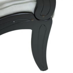 Кресло для отдыха Модель 701 венге / Верона Антазите Грей / Verona Antazite Grey