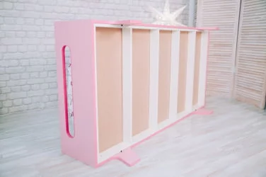 Кроватка для новорожденных Бэби Розовый