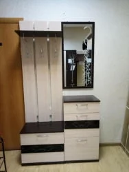 Прихожая в коридор классическая Юнона-2 №3 Венге - Дуб молочный