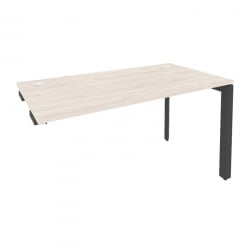Стол-приставка на П-образном м/к к опорным элементам ОНИКС О.МП-СПР-3.7 Денвер Светлый/Антрацит / ONIX O.MP-SPR-3.7