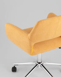 Стул офисный РОСС рогожка желтый / ROSS