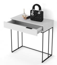 Туалетный стол Ситй 80 см. белый / City