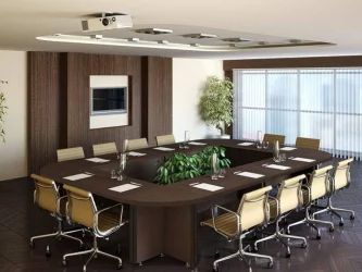 Комплект мебели для переговорной Бонн 10 Темный дуб / Bonn