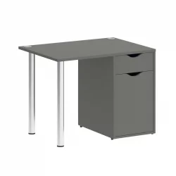 Стол письменный ХОМЕ ОФФИCЕ ВР.СП-3-98.1 Металлик / HOME OFFICE VR.SP-3-98.1