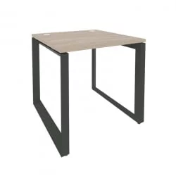 Стол рабочий на О-образном м/к ОНИКС О.МО-СП-0.8 Дуб Аттик/Антрацит / ONIX O.MO-SP-0.8