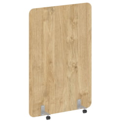 Перегородка на металлических опорах, на роликах Р-лине ДП.Р-120-180 Тиквуд Светлый / R-line DP.R-120-180