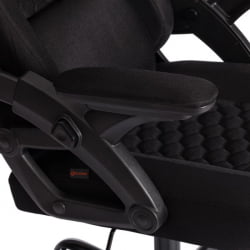 Кресло иШарк ткань, черный / iShark