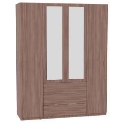 Шкаф распашный Р-230х180х45-3-ПО-М(ЯШТ) / R-230х180х45-3-PO-M(ЯШТ)