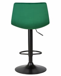 Стул барный ДОБРИН ТАИЛОР БЛАCК (зеленый велюр (МДЖ9-88)) / DOBRIN TAILOR BLACK (MJ9-88))