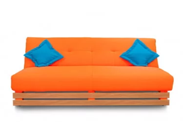 Диван МАНГО 1 (2 категория) Оранжевый / MANGO