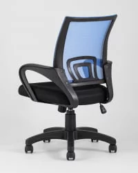 Компьютерное кресло ТопЧаирс Симпле Синее / TopChairs Simple