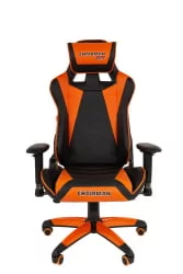 Кресло геймерское CХАИРМАН ДРАЙВ (ГАМЕ) 44 Черный-оранжевый / CHAIRMAN (GAME)
